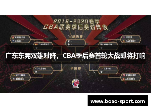广东东莞双雄对阵，CBA季后赛首轮大战即将打响
